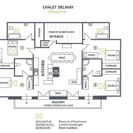 Residences Delavay Les Pistes Apartment *